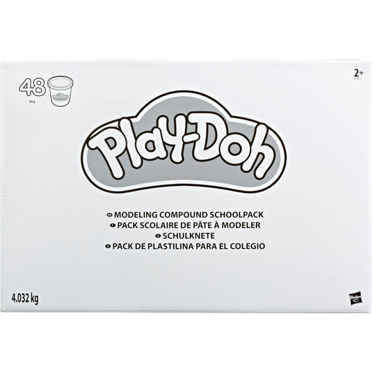 Hasbro play-doh modeling compound schoolpack klei (48 stuks)