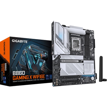 Gigabyte b860 gaming x wifi6e socket 1851 moederbord (raid, 2,5gb-lan, wi-fi 6e, bt, sound, atx)