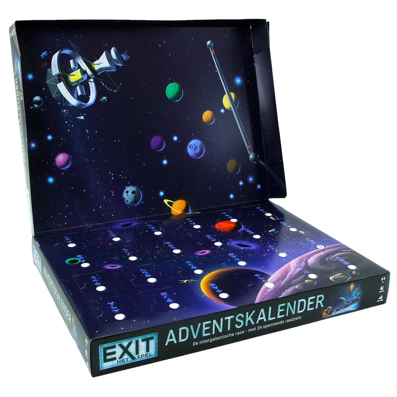 Load image into Gallery viewer, 999games 999 games adventskalender puzzelspel exit intergalactische race escape.
