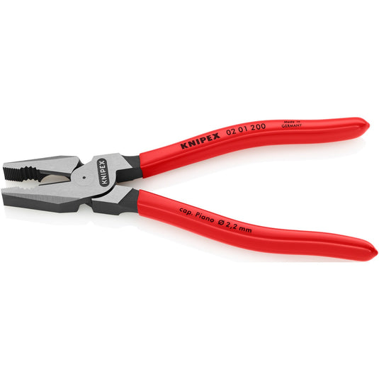 Knipex kracht-kombitang 200 mm combinatietang (rood)