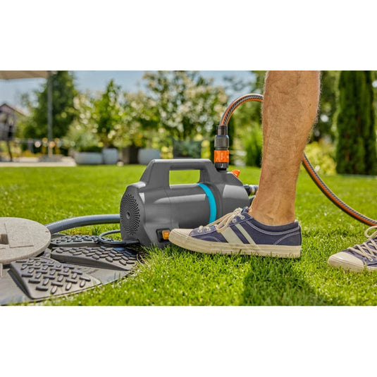 Gardena besproeiingspomp 5000 silent (donkergrijs turquoise, 9080-20)