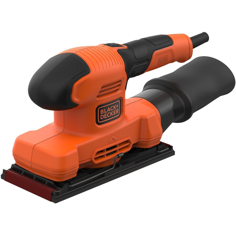 Load image into Gallery viewer, Black+decker 150w 1 3 vel vlakschuurmachine bew220-qs (oranje zwart)
