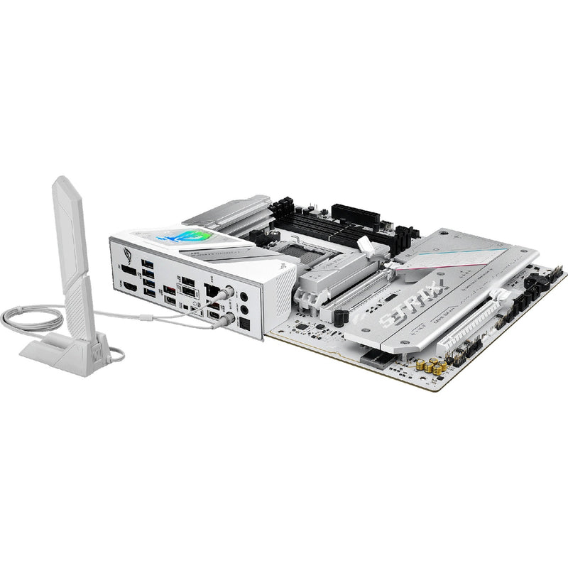Load image into Gallery viewer, Asus rog strix b850-a gaming wifi socket am5 moederbord (wit, 2.5gb-lan, wi-fi 7, bt, sound, atx)
