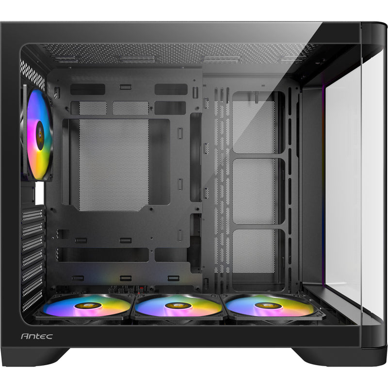 Load image into Gallery viewer, Antec c5 curve argb midi tower behuizing (zwart | 2x usb-a | 1x usb-c | tempered glass)
