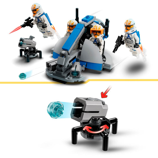 Lego star wars - 332nd ahsoka's clone trooper battle pack constructiespeelgoed (75359)