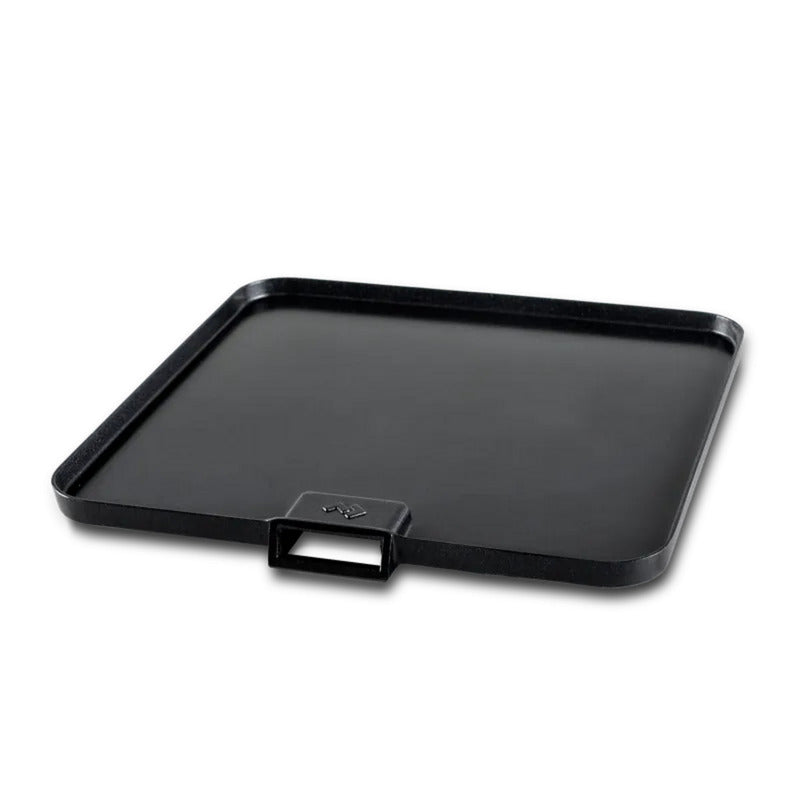 Load image into Gallery viewer, Cadac van cook flat plate grillplaat (zwart, 22 x 22 cm)

