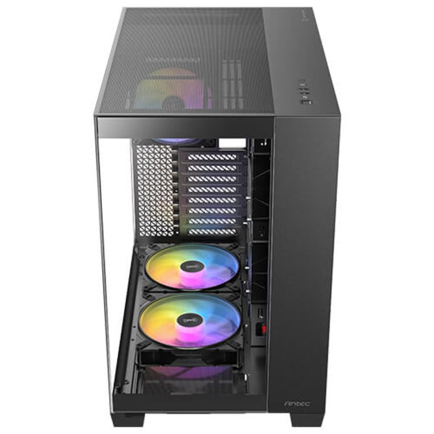 Load image into Gallery viewer, Antec c8 argb midi tower behuizing (zwart | 2x usb-a | 1x usb-c | tempered glass)
