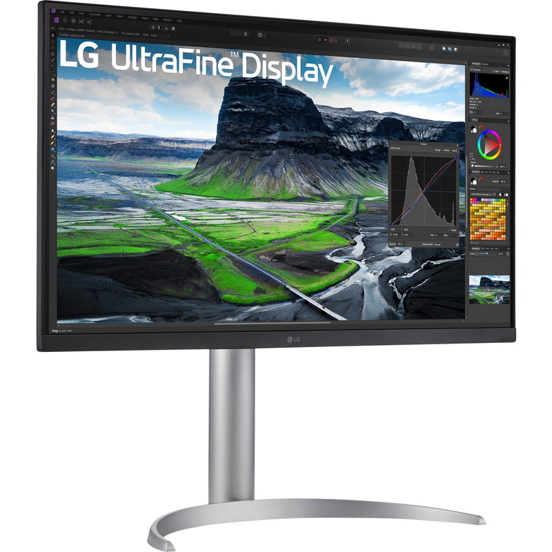 Load image into Gallery viewer, Lg ultrafine 27uq850v-w 27 4k uhd monitor (wit zilver, 2x hdmi, displayport, 2x usb-a, usb-b, usb-c)
