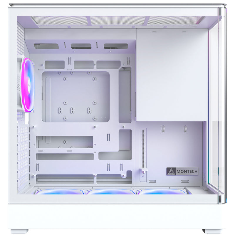 Load image into Gallery viewer, Montech king 45 pro midi tower behuizing (wit | 2x usb-a | 1x usb-c | rgb | window)
