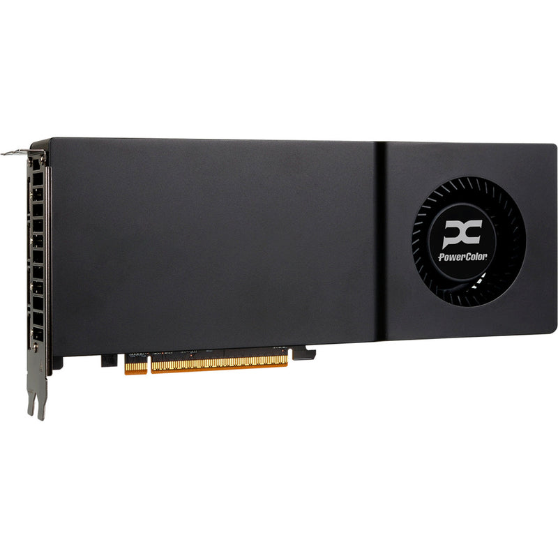 Load image into Gallery viewer, Powercolor radeon ai pro r9700 32gb grafische kaart (zwart, 4x displayport)
