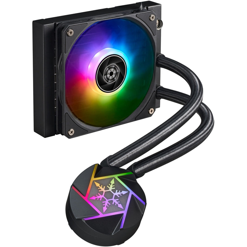 Load image into Gallery viewer, Silverstone vida 120 slim waterkoeling (zwart)
