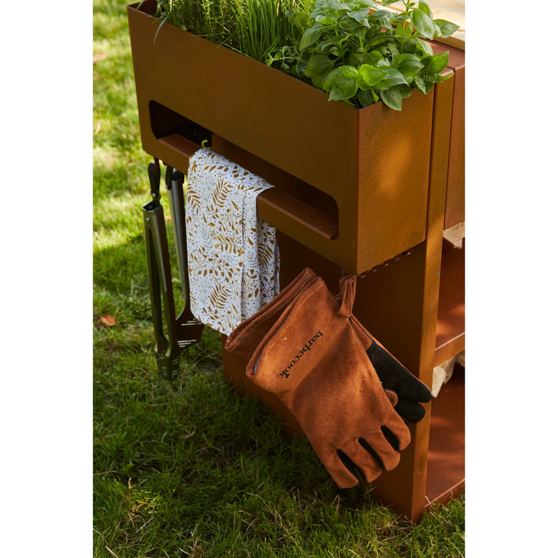 Load image into Gallery viewer, Barbecook nestor buddy uit cortenstaal tafel
