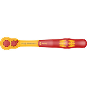 Wera zyklop ratel 8007 b vde 3 8 (rood geel)
