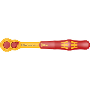 Wera zyklop ratel 8007 b vde 3 8 (rood geel)