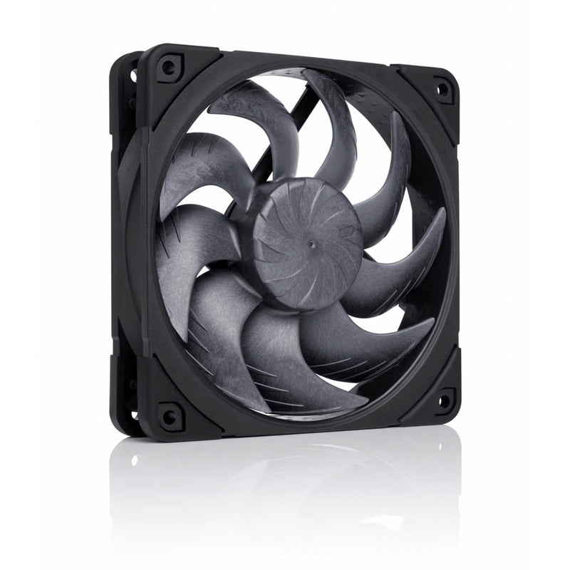 Load image into Gallery viewer, Noctua nf-a12x25 g2 pwm chromax.black case fan (zwart, 120 x 120 x 25 mm)
