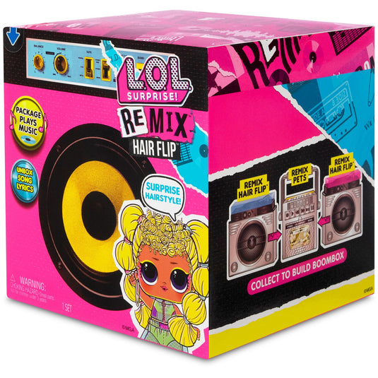 Mga entertainment l.o.l. surprise! - remix hairflip pop (assortiment product)