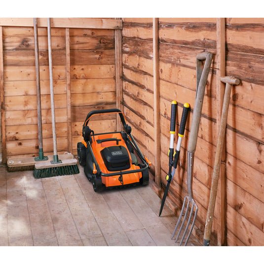 Black+decker bemwp400 grasmaaier (oranje zwart, 40cm, 1800w)