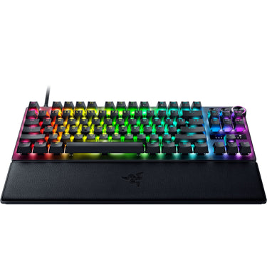 Razer huntsman v3 pro tkl rgb mechanisch gaming toetsenbord (zwart, us lay-out (qwerty), analog optical gen 2, 80% (tkl), double-shot pbt)
