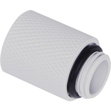 Alphacool eiszapfen verlengstuk 20 mm g1 4 ag to g1 4 ig - white verlenging (wit)