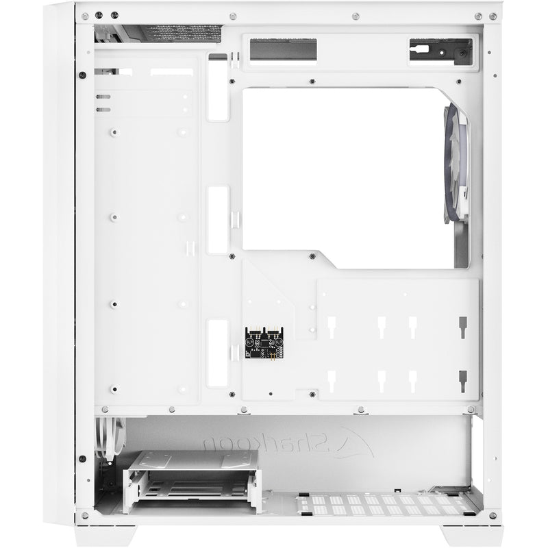 Load image into Gallery viewer, Sharkoon vs9 rgb white midi tower behuizing (wit | 2x usb-a | 1x usb-c | rgb | tempered glass)
