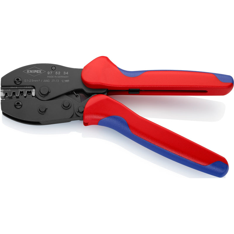 Load image into Gallery viewer, Knipex preciforce krimptang 975234 (rood blauw)
