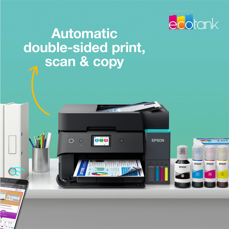 Load image into Gallery viewer, Epson ecotank et-4950 all-in-one inkjetprinter (zwart, faxen, scannen, kopiëren, wifi, inclusief tot 3 jaar inkt)

