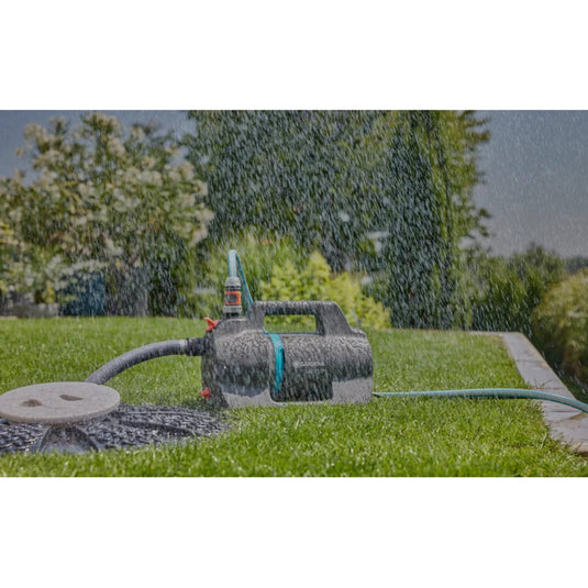 Gardena besproeiingspomp 5000 silent (donkergrijs turquoise, 9080-20)