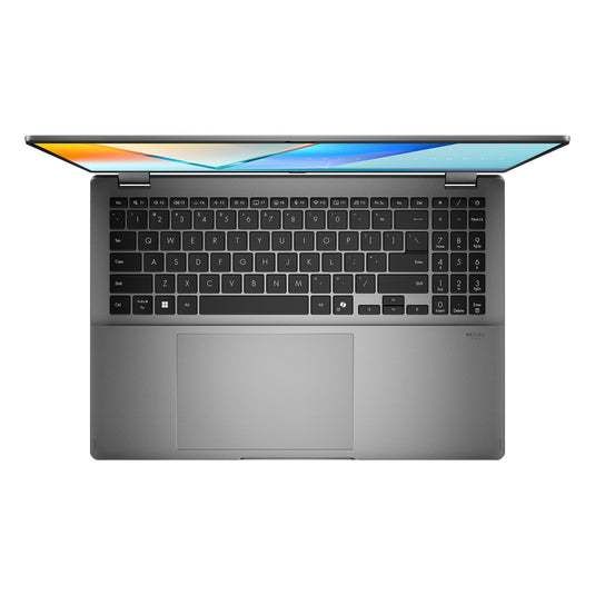 Asus vivobook 16 flip tp3607sa-si099w 16 copilot+ 2-in-1 laptop (grijs | core ultra 7 258v | arc graphics | 32 gb | 1 tb ssd | touch)
