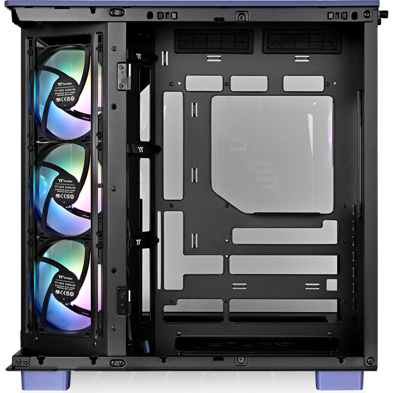 Load image into Gallery viewer, Thermaltake view 380 xl tg argb future dusk midi tower behuizing (paars | 2x usb-a | 1x usb-c | rgb | window)

