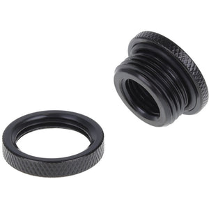 Alphacool hf tussenschotaansluiting g1 4 verbinding (zwart)