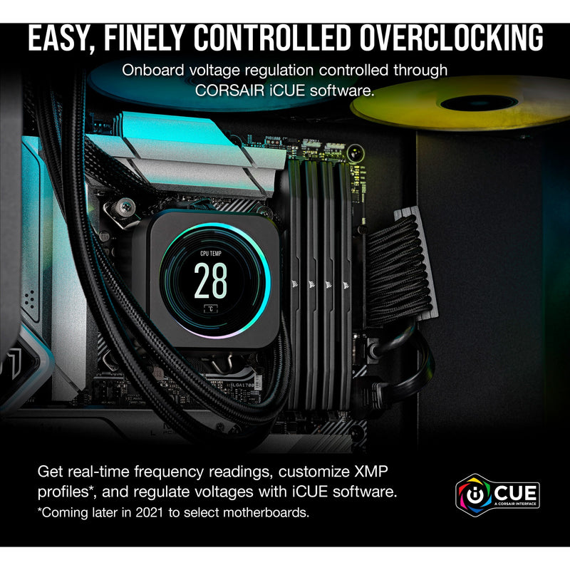 Load image into Gallery viewer, Corsair vengeance 32 gb ddr5-6400 (2x 16 gb) werkgeheugen (zwart, cmk32gx5m2b6400c32, xmp)
