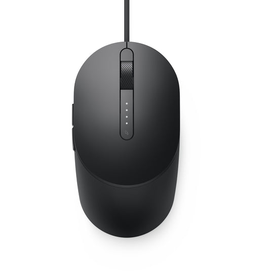 Dell laser wired mouse ms3220 (zwart, 3200 dpi)