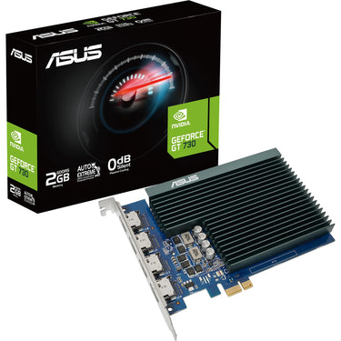 Asus geforce gt730-4h-sl-2gd5 grafische kaart (4x hdmi)