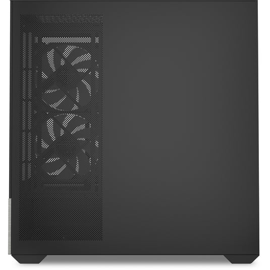 Sharkoon mk7 argb mini tower behuizing (zwart | 2x usb-a | 1x usb-c | rgb | tempered glass)