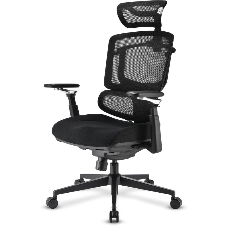 Load image into Gallery viewer, Sharkoon officepal c50 stoel (zwart)

