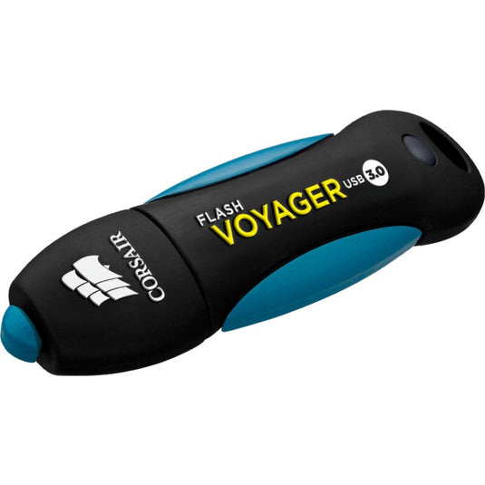 Corsair flash voyager usb 3.0 256 gb usb-stick (zwart blauw, cmfvy3a-256gb)