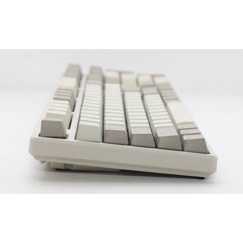 Load image into Gallery viewer, Ducky origin vintage mechanisch toetsenbord (grijs, us lay-out (qwerty), cherry mx brown, 100%, hot swap, pbt double-shot keycaps)

