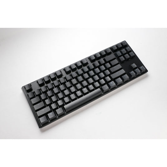 Ducky one 3 classic tkl rgb mechanisch toetsenbord (zwart, us lay-out (qwerty), cherry mx speed silver, 80% (tkl), rgb leds, double-shot pbt, hot-swappable, quack mechanics)