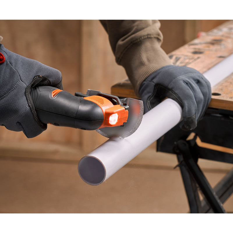 Load image into Gallery viewer, Black+decker 18v schroefklopboormachine + 18v oscillerende multitool bundel (zwart oranje)
