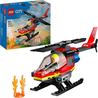 Lego city brandweerhelikopter - 60411