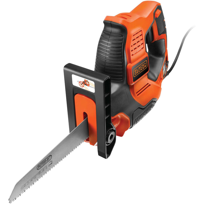 Load image into Gallery viewer, Black+decker 500w scorpion multizaag met autoselect technologie rs890k-qs reciprozaag (oranje zwart)
