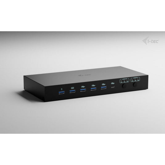 I-tec usb-c kvm dock pro dockingstation (zwart)