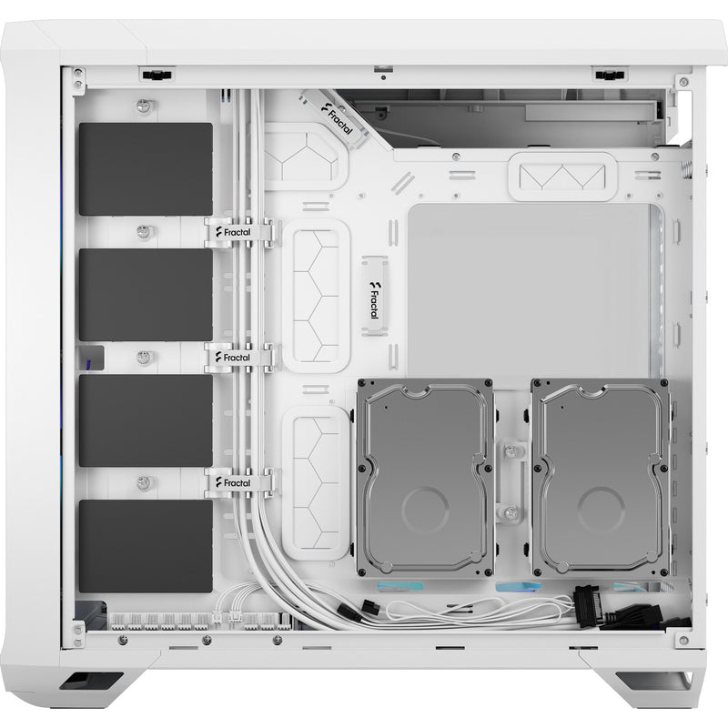 Load image into Gallery viewer, Fractal design torrent white rgb tg clear tint midi tower behuizing (wit | 2x usb-a | 1x usb-c | rgb | window)
