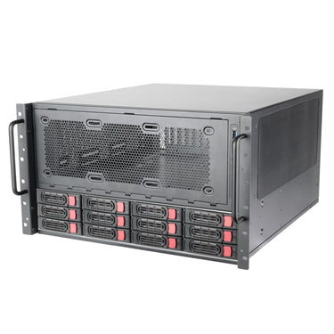 Silverstone rm61-312, rack, serverbehuizing (zwart | 6u)