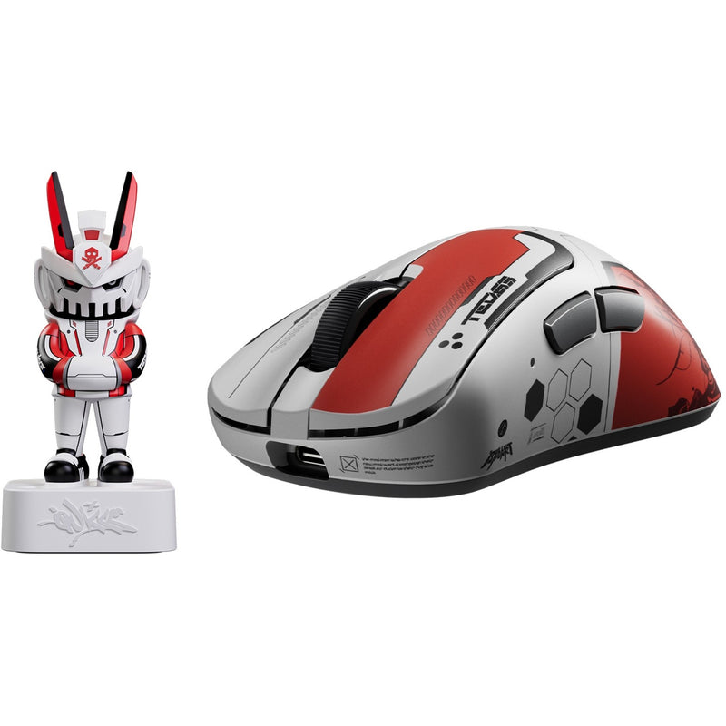 Load image into Gallery viewer, Pulsar [quiccs edition] xlite v4 gaming mouse (wit rood, 32,000 dpi, 8000 hz)
