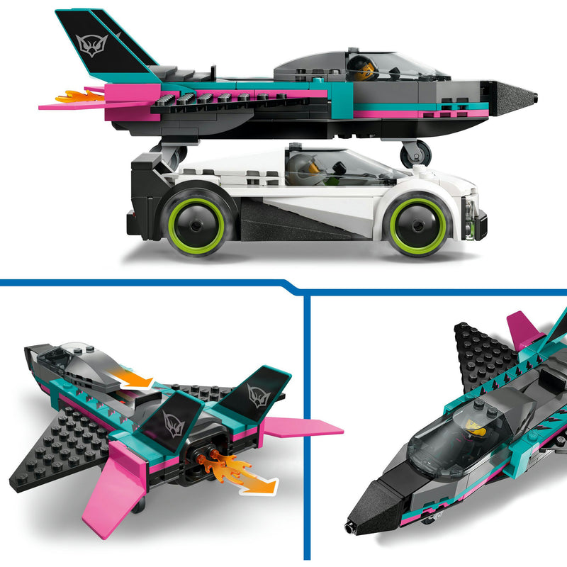 Load image into Gallery viewer, Lego city 60489 straalvliegtuig vs. sportauto
