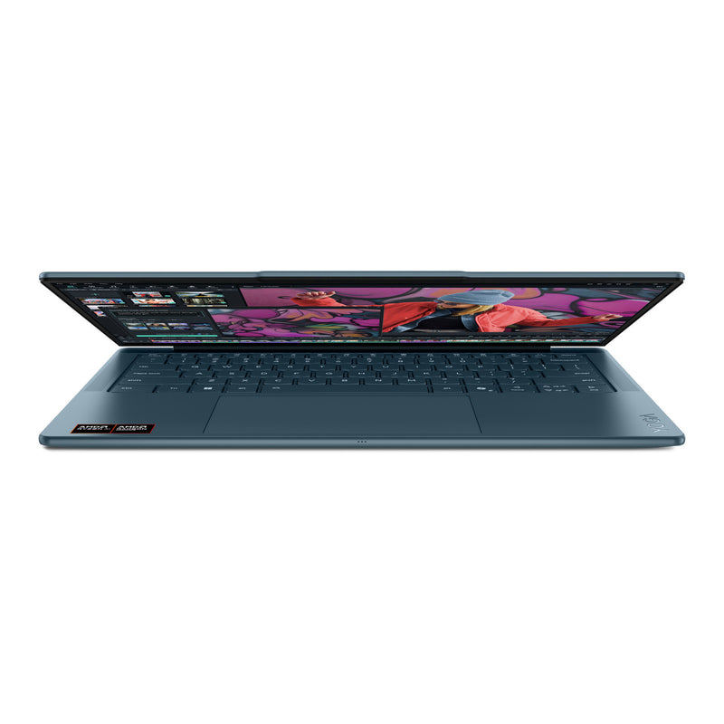 Load image into Gallery viewer, Lenovo yoga slim 7 14akp10 (83jy0082mh) 14 copilot+ laptop (blauwgroen | ryzen 7 350 | radeon 860m | 32 gb | 1 tb ssd)
