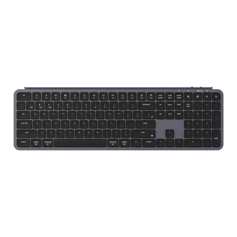Load image into Gallery viewer, Keychron b6 pro-k1 toetsenbord (zwart, us lay-out (qwerty), scissor switches, 100%, abs, 2.4 ghz | bluetooth 5.2 | usb-c)
