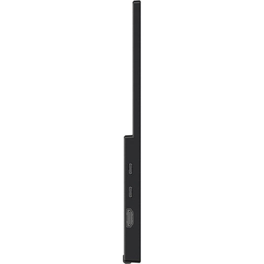 Msi pro mp165 e6 15.6 monitor (zwart, hdmi, 2x usb-c)
