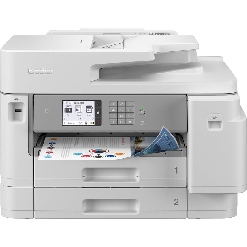 Load image into Gallery viewer, Brother mfc-j5955dw all-in-one inkjetprinter met faxfunctie (grijs, scannen, kopiëren, faxen, lan, wi-fi)
